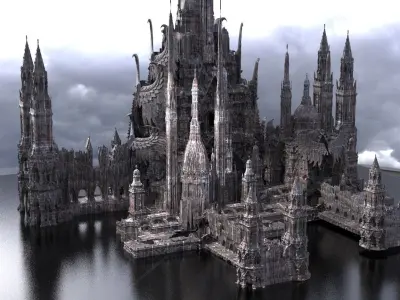 Lycan Tower Bridge 3 designs 3D model