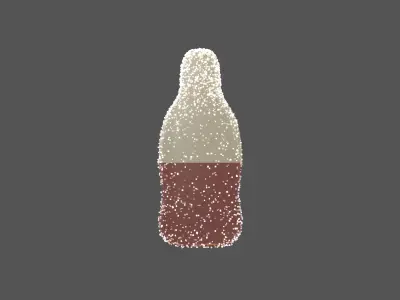Cola Candy V2 001 Low-poly 3D model