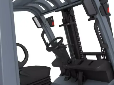 Forklift 3D model