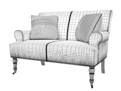 Jessica Sofa 3D model