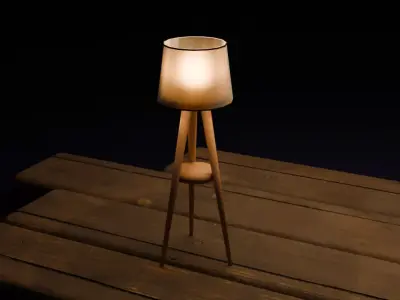 Floor Lamp 3D model 15