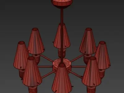 Roberto Rida Chandelier 3D model