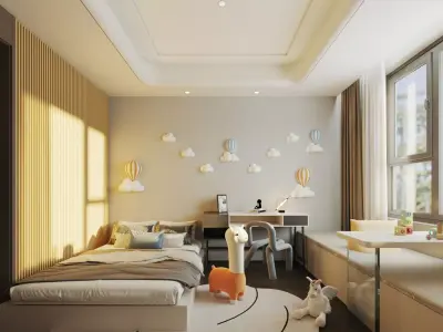 Children s Room 3D model buy