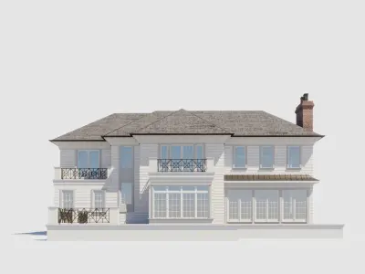 Build007 mansion 3D model