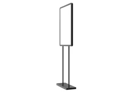 Advertising stand display Billboard 09 Low-poly 3D model