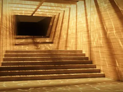 Caustic Corridor - Blade Runner 2049 3D model