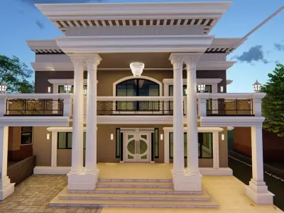 CLASSICAL VILLA lumion 8 3D model