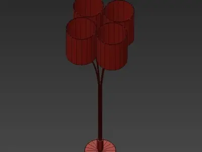 BLOOM floor lamp 3D model