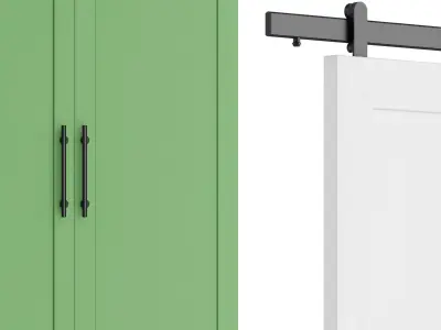 crownlab Sliding doors 3D model