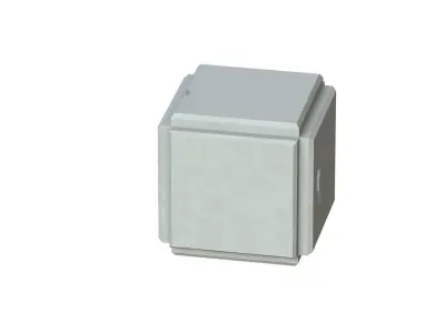 Sci Fi Object No 1673 Low Poly Low-poly 3D model