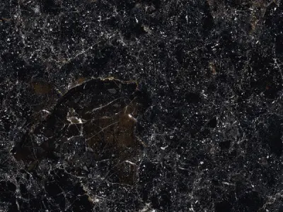 Marble Floor Cosmos Black Set 4 Texture