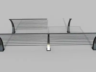 Barriers 3D model