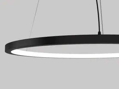 Hadron-i 900 Pendant Light By SATELIGHT  Free 3D model