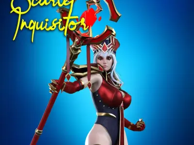 RFX Scarlet Inquisitor For G8F And G81F 3D model