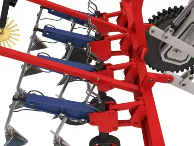 Agriculture Robot 3D model