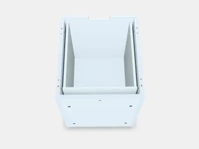 NORDLI Modular chest of drawers 1 Low-poly 3D model