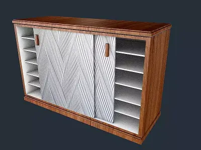 Shoes cabinet 7 3D model