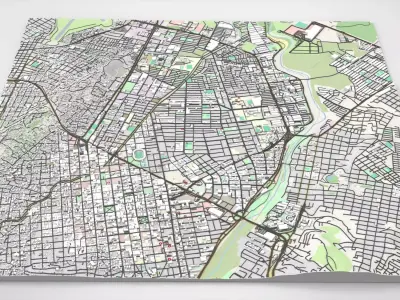 Cityscape Cucuta Colombia 3D model