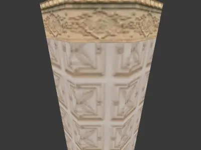 Hyrule Castle Pillar Free low-poly 3D model