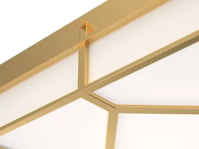 Transom Flush Mount AF1063BBS 3D model