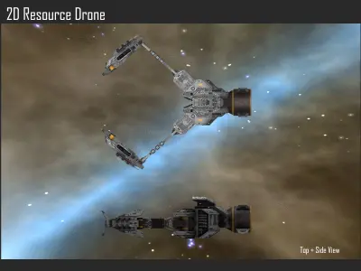 2D Corporate Mining Station Texture