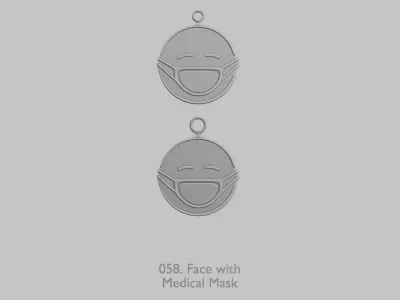 Winter Wonderland STL Pendant Collection  3D print model