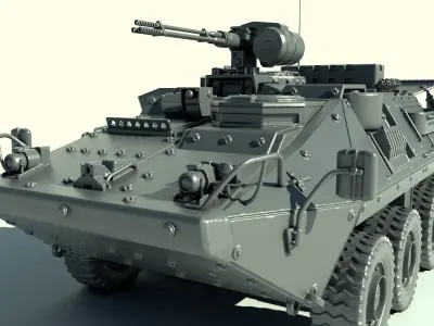 BTR-90    APC 3D print model