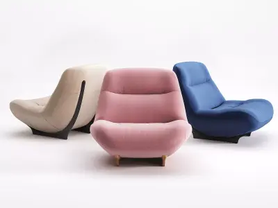 Manarola Armchair 3D model