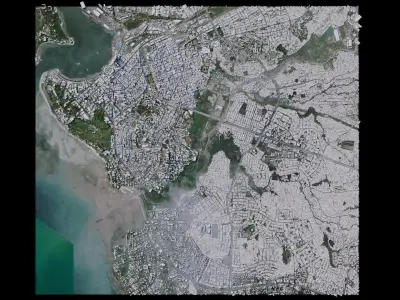 Dar Es Salaam - Tanzania 3D model