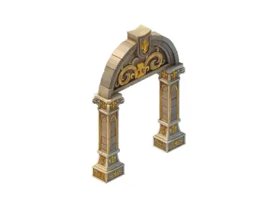 Moon City - Portal 12 3D model