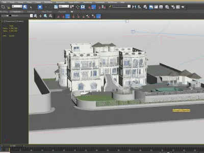 Modern classical House 3D model