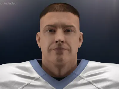  American Football Player Fur 