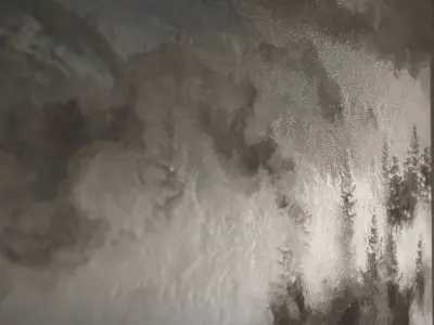 12 Realistic Oil Paintings Low-poly 3D model