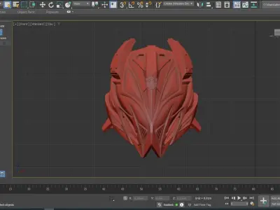 Transformers Comicave Bumblebee Head Mask High Quality Model  3D model