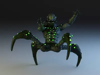 Arach Vor Low-poly 3D model