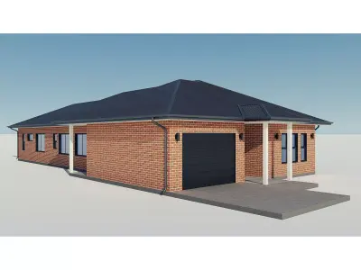 Brick House 1 3D model