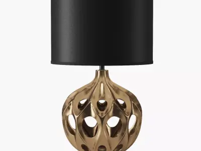  Safavieh Regina Ceramic Table Lamp 3D model