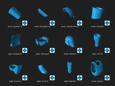 Republic Trooper One12 Scale Custom STL Files 3D print model