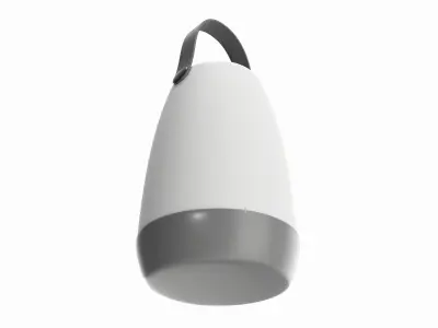 Outdoor and indoor portable lamp 01 3D model