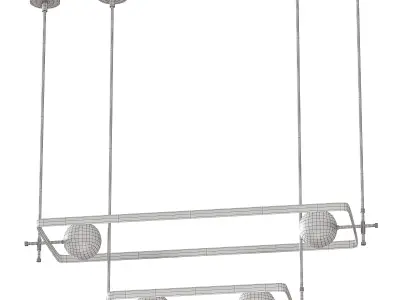 Roger Ceiling Lamp by Mezzo Collection 3D model