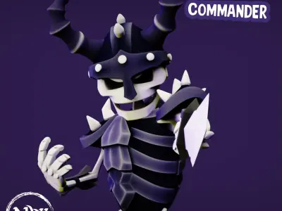 Cartoon Skeleton Army Pack - Mobile Game Ready