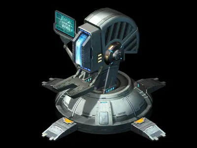 Functional mechanical object 09 3D model