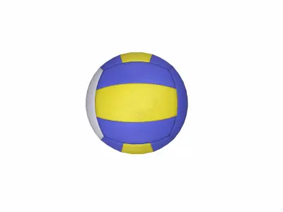 Generic Volleyball Ball Low-poly PBR 