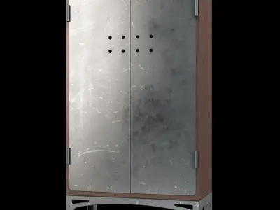 Industriart wardrobe 3D model