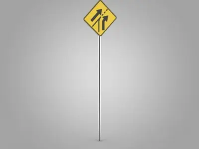 38 Street Signs 3D model