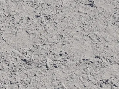 Ground with sawdust 3D model