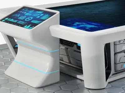  Sci Fi Holographic Tables Collection 