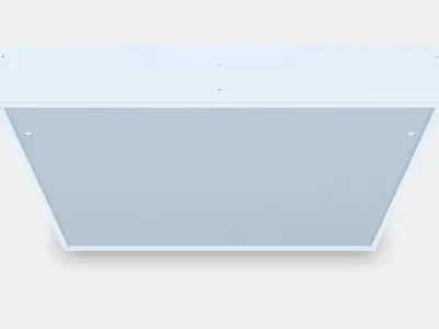 HEMNES mirror cabinet 2 doors Low-poly 3D model