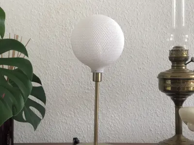 Sphere Lampshade for table lamp or ceiling 3D print model