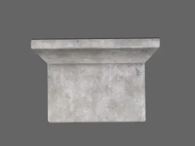 Bench 01 Low-poly 3D model purchase